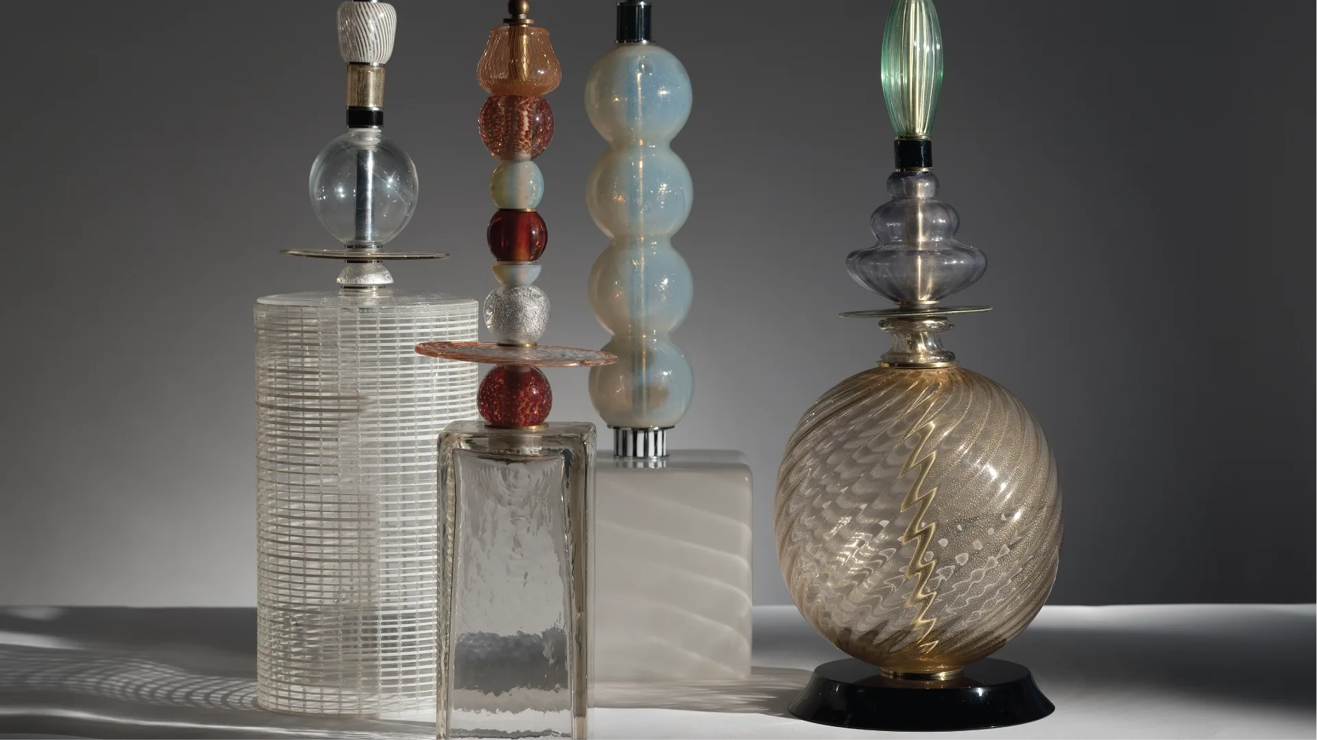Aventurina Design glass lamps